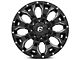 Fuel Wheels Assault Gloss Black Milled 6-Lug Wheel; 17x9; -12mm Offset (2024 Ranger)
