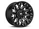 Fuel Wheels Battle Axe Gloss Black Milled 6-Lug Wheel; 20x12; -44mm Offset (2024 Ranger)