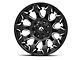 Fuel Wheels Battle Axe Gloss Black Milled 6-Lug Wheel; 20x12; -44mm Offset (2024 Ranger)