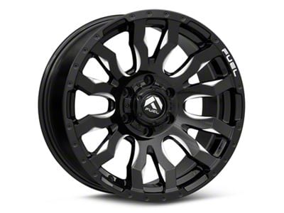 Fuel Wheels Blitz Gloss Black Milled 6-Lug Wheel; 20x10; -18mm Offset (24-25 Ranger)