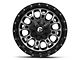 Fuel Wheels Crush Gloss Machined Double Dark Tint 6-Lug Wheel; 18x9; 1mm Offset (24-25 Ranger)