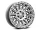 Fuel Wheels Cycle Platinum 6-Lug Wheel; 20x9; 1mm Offset (2024 Ranger)
