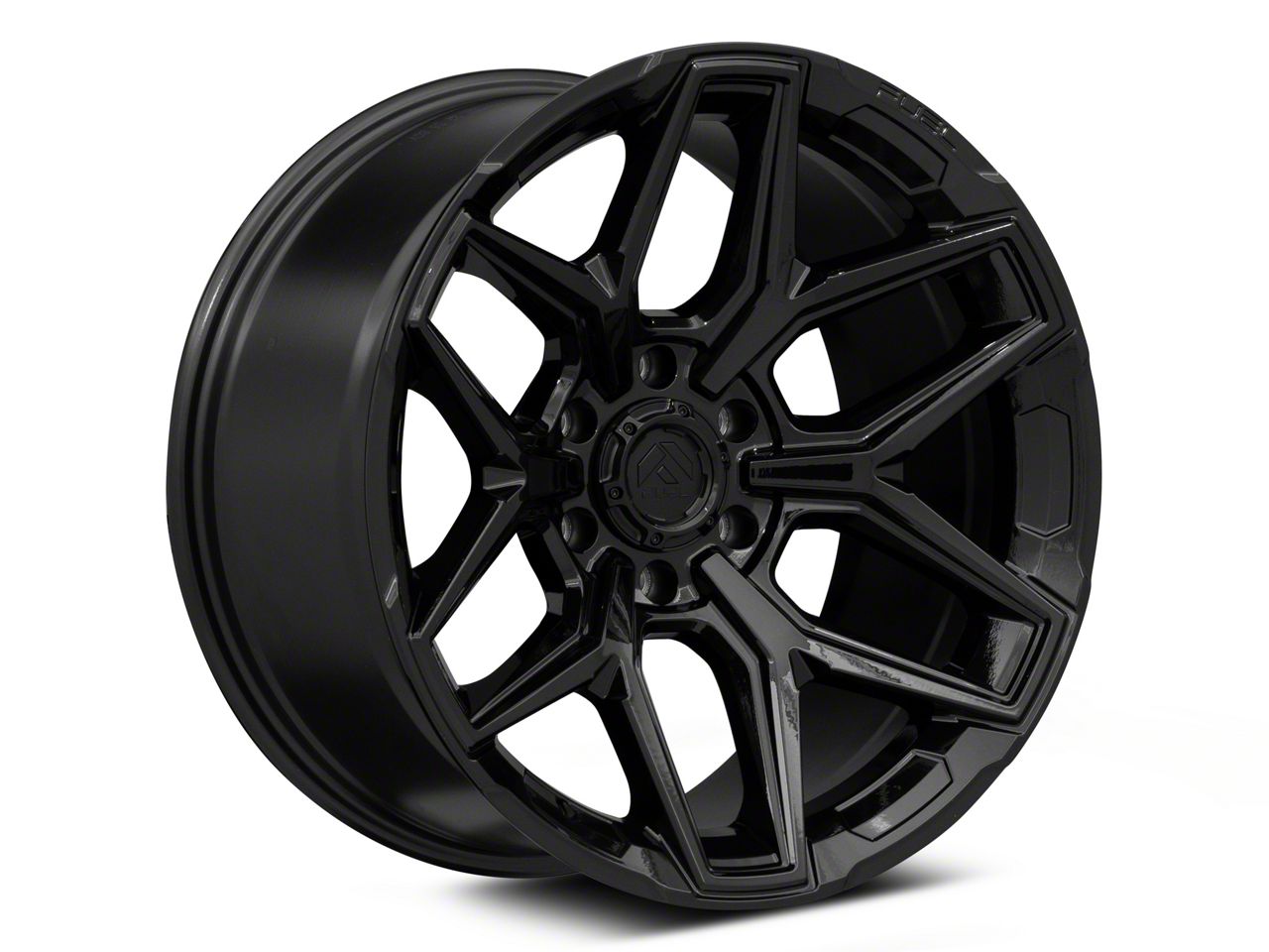 Fuel Wheels Ranger Fusion Forged Flux Gloss Black 6-Lug Wheel; 18x9 ...