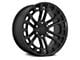 Fuel Wheels Heater Matte Black 6-Lug Wheel; 20x10; -18mm Offset (2024 Ranger)