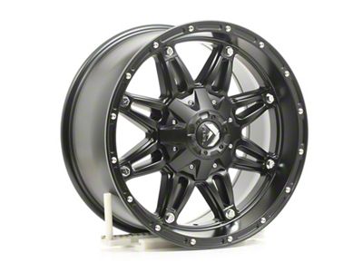 Fuel Wheels Hostage Matte Black 6-Lug Wheel; 18x9; -12mm Offset (2024 Ranger)