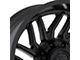 Fuel Wheels Hurricane Blackout 6-Lug Wheel; 20x10; -18mm Offset (2024 Ranger)