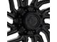 Fuel Wheels Hurricane Blackout 6-Lug Wheel; 20x10; -18mm Offset (2024 Ranger)