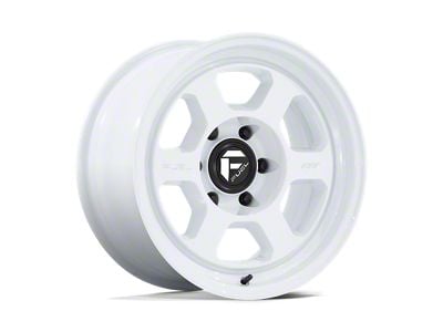 Fuel Wheels Hype Gloss White 6-Lug Wheel; 17x8.5; -10mm Offset (2024 Ranger)