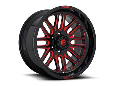 Fuel Wheels Ignite Gloss Black Red Tinted 6-Lug Wheel; 20x10; -19mm Offset (2024 Ranger)