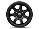 Fuel Wheels JM2 Matte Black 6-Lug Wheel; 17x8.5; -6mm Offset (2024 Ranger)