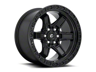 Fuel Wheels Kicker Matte Black 6-Lug Wheel; 20x9; 20mm Offset (2024 Ranger)