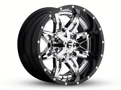 Fuel Wheels Lethal Chrome 6-Lug Wheel; 20x10; -19mm Offset (2024 Ranger)