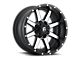 Fuel Wheels Maverick Matte Black Machined 6-Lug Wheel; 20x10; -24mm Offset (2024 Ranger)