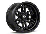 Fuel Wheels Nitro Matte Black 6-Lug Wheel; 17x9; -12mm Offset (24-25 Ranger)