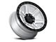 Fuel Wheels Outrun Machined with Gloss Black Lip 6-Lug Wheel; 17x8.5; -10mm Offset (2024 Ranger)