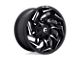 Fuel Wheels Reaction Gloss Black Milled 6-Lug Wheel; 22x12; -44mm Offset (2024 Ranger)