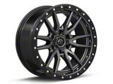 Fuel Wheels Rebel Matte Gunmetal 6-Lug Wheel; 20x10; -18mm Offset (24-25 Ranger)