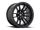 Fuel Wheels Rebel Textured Black 6-Lug Wheel; 17x9; -12mm Offset (2024 Ranger)