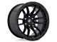 Fuel Wheels Rebel Textured Black 6-Lug Wheel; 18x9; 1mm Offset (24-25 Ranger)