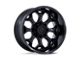 Fuel Wheels Scepter Blackout 6-Lug Wheel; 22x10; -18mm Offset (2024 Ranger)