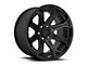 Fuel Wheels Siege Matte Black 6-Lug Wheel; 18x9; 1mm Offset (2024 Ranger)