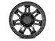 Fuel Wheels Syndicate Blackout 6-Lug Wheel; 17x9; -12mm Offset (2024 Ranger)