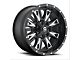 Fuel Wheels Throttle Matte Black Milled 6-Lug Wheel; 20x12; -44mm Offset (2024 Ranger)