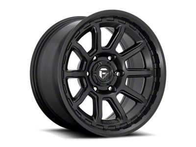 Fuel Wheels Torque Matte Black 6-Lug Wheel; 17x9; 1mm Offset (2024 Ranger)