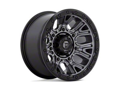 Fuel Wheels Traction Matte Gunmetal 6-Lug Wheel; 20x9; 1mm Offset (24-25 Ranger)