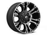 Fuel Wheels Vapor Matte Black with Gray Tint 6-Lug Wheel; 18x9; 19mm Offset (24-25 Ranger)