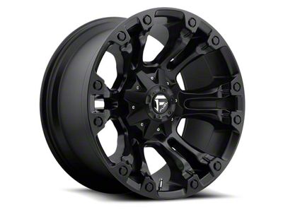 Fuel Wheels Vapor Matte Black 6-Lug Wheel; 18x8; 35mm Offset (2024 Ranger)