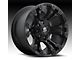 Fuel Wheels Vapor Matte Black 6-Lug Wheel; 18x9; -13mm Offset (2024 Ranger)