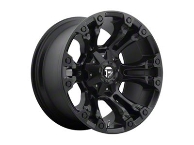 Fuel Wheels Vapor Matte Black 6-Lug Wheel; 18x9; 1mm Offset (2024 Ranger)