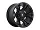 Fuel Wheels Vapor Matte Black 6-Lug Wheel; 18x9; 1mm Offset (2024 Ranger)