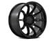 Fuel Wheels Variant Matte Black 6-Lug Wheel; 17x9; -12mm Offset (2024 Ranger)