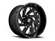 Fuel Wheels Vortex Gloss Black Milled 6-Lug Wheel; 20x10; -19mm Offset (2024 Ranger)