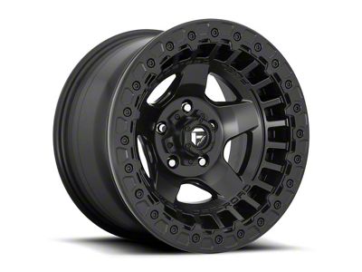 Fuel Wheels Warp Beadlock Matte Black 6-Lug Wheel; 17x9; -15mm Offset (2024 Ranger)