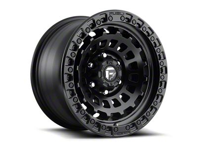 Fuel Wheels Zephyr Matte Black 6-Lug Wheel; 17x9; -12mm Offset (2024 Ranger)