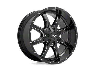 Fuel Wheels Strike Blackout 6-Lug Wheel; 22x12; -44mm Offset (91-96 Dakota)