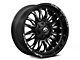 Fuel Wheels Arc Gloss Black Milled 5-Lug Wheel; 20x9; 1mm Offset (94-01 RAM 1500)