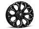 Fuel Wheels Assault Gloss Black Milled 5-Lug Wheel; 20x9; 20mm Offset (94-01 RAM 1500)