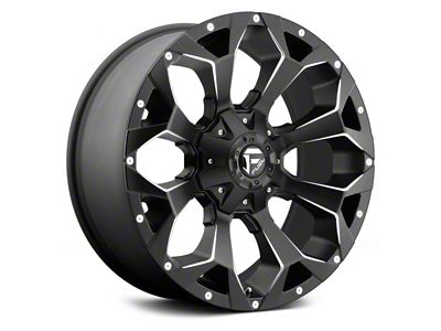 Fuel Wheels Assault Matte Black Milled 5-Lug Wheel; 20x12; -43mm Offset (94-01 RAM 1500)