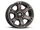 Fuel Wheels Beast Black Machined with Dark Tint 5-Lug Wheel; 17x9; -12mm Offset (94-01 RAM 1500)