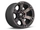 Fuel Wheels Beast Black Machined with Dark Tint 5-Lug Wheel; 17x9; -12mm Offset (94-01 RAM 1500)