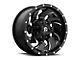 Fuel Wheels Cleaver Black Milled 5-Lug Wheel; 20x12; -44mm Offset (94-01 RAM 1500)