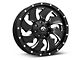 Fuel Wheels Cleaver Black Milled 5-Lug Wheel; 20x9; 1mm Offset (94-01 RAM 1500)