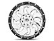 Fuel Wheels Cleaver Chrome with Gloss Black Lip 5-Lug Wheel; 20x9; 20mm Offset (94-01 RAM 1500)