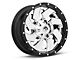 Fuel Wheels Cleaver Chrome with Gloss Black Lip 5-Lug Wheel; 20x9; 20mm Offset (94-01 RAM 1500)