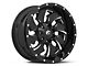 Fuel Wheels Cleaver Gloss Black Milled 5-Lug Wheel; 20x10; -18mm Offset (94-01 RAM 1500)