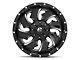 Fuel Wheels Cleaver Gloss Black Milled 5-Lug Wheel; 20x10; -18mm Offset (94-01 RAM 1500)